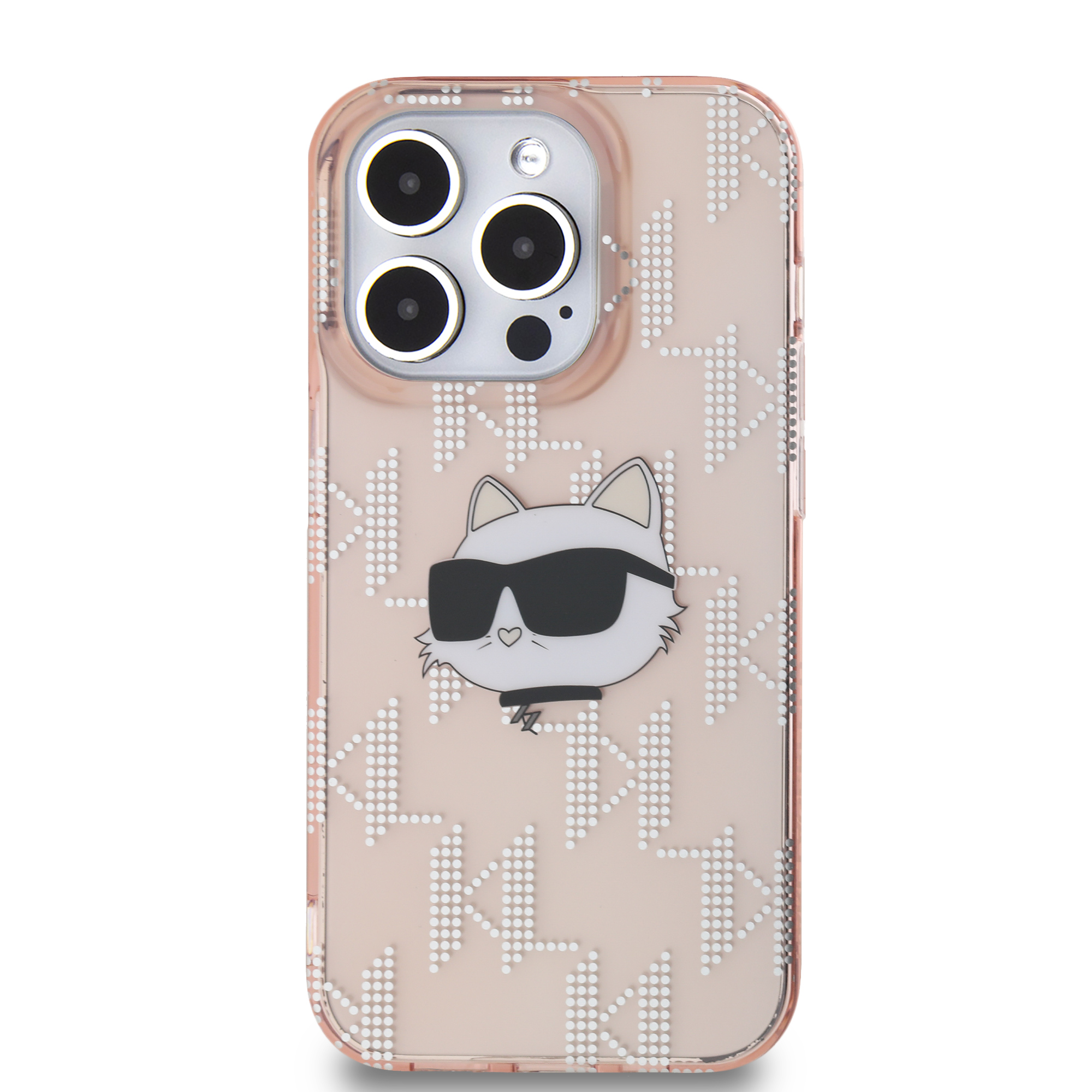 Foto 4 pulgar | Funda Karl Monograma Choupette Para Iphone 13 Pro Max - Rosa