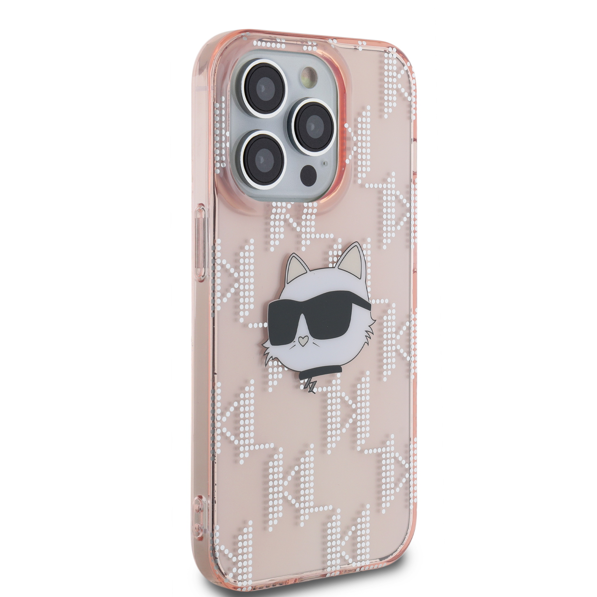 Foto 5 pulgar | Funda Karl Monograma Choupette Para Iphone 13 Pro Max - Rosa