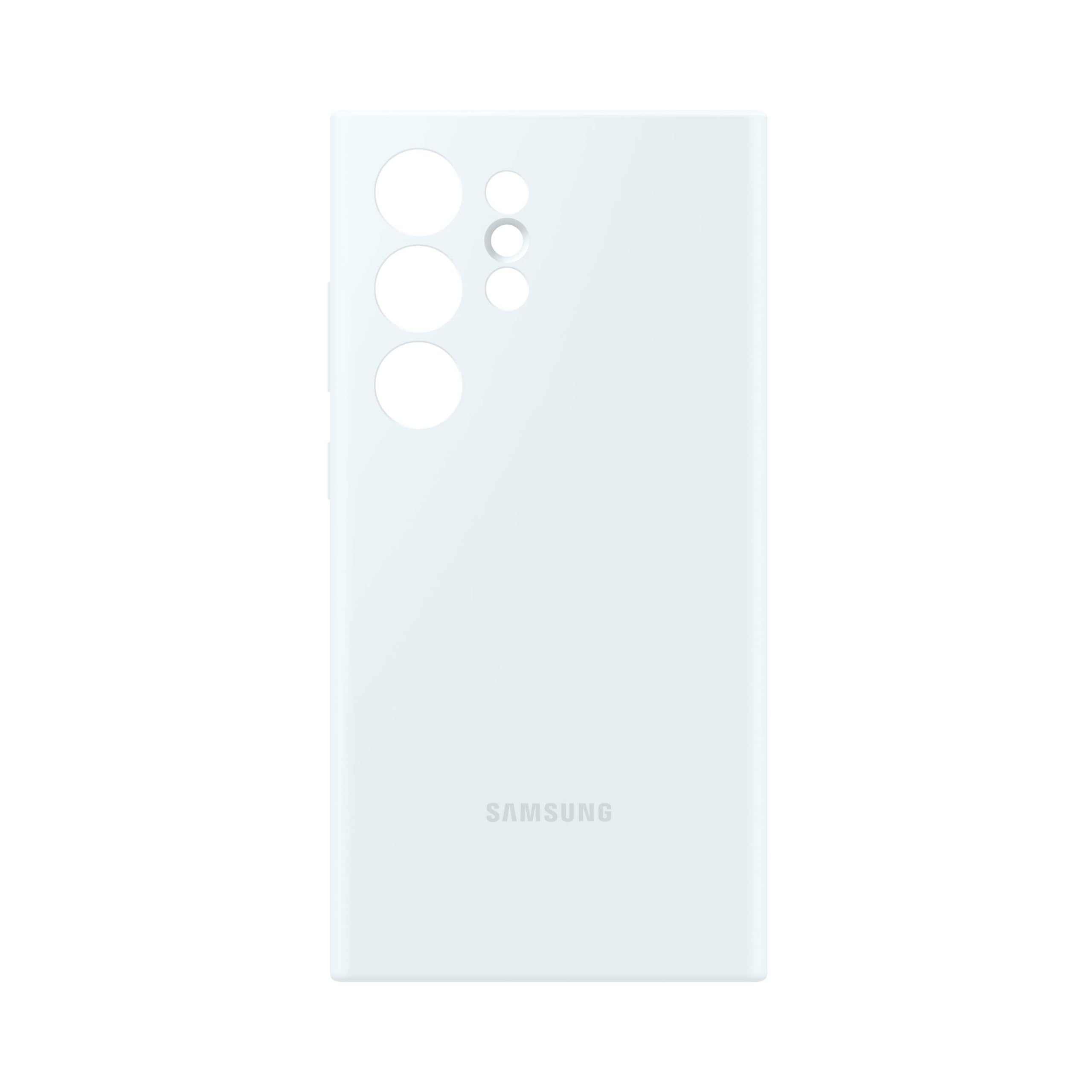 Foto 5 pulgar | Funda Para Teléfono Samsung Galaxy S24 Ultra Silicone Blanca - Venta Internacional.