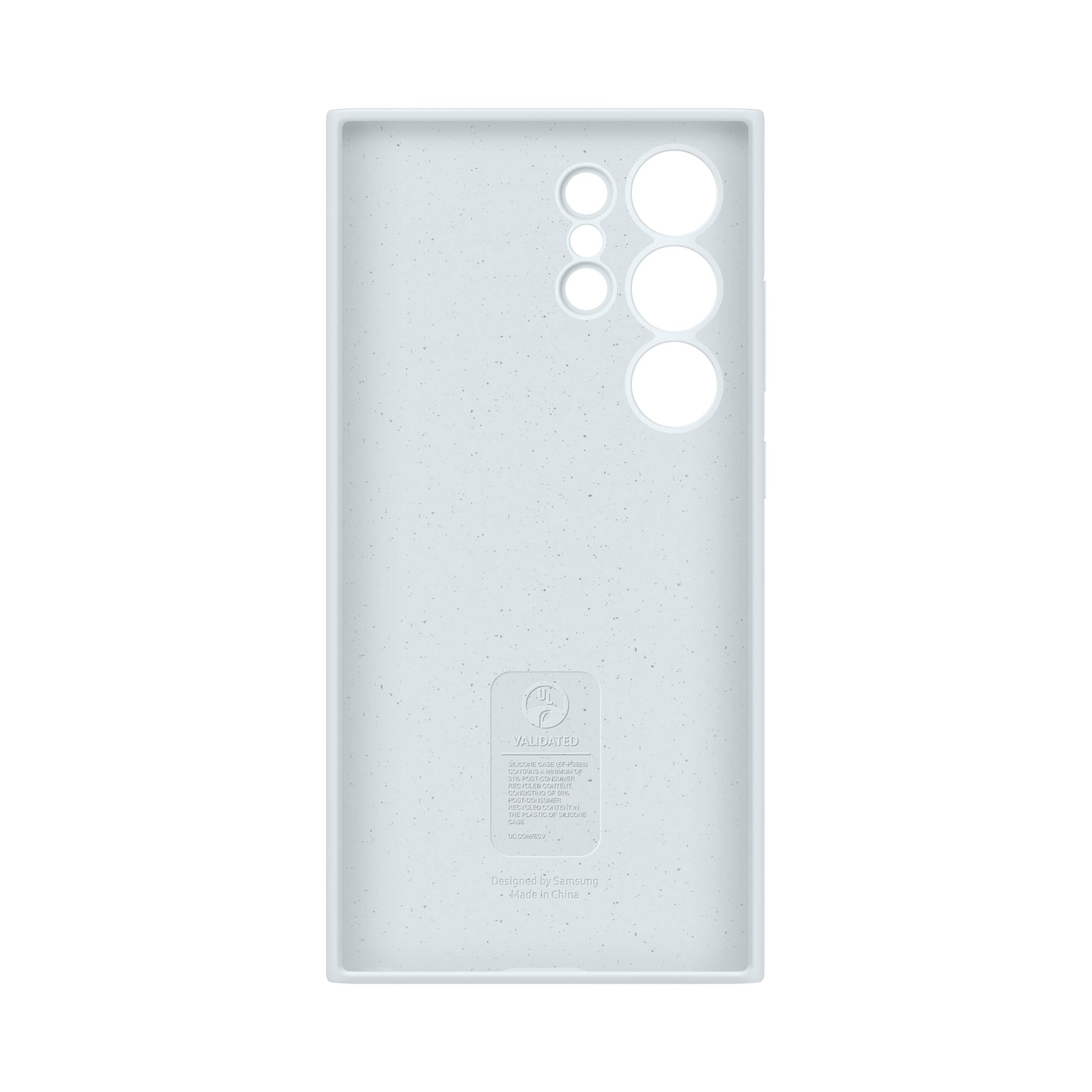 Foto 6 pulgar | Funda Para Teléfono Samsung Galaxy S24 Ultra Silicone Blanca - Venta Internacional.