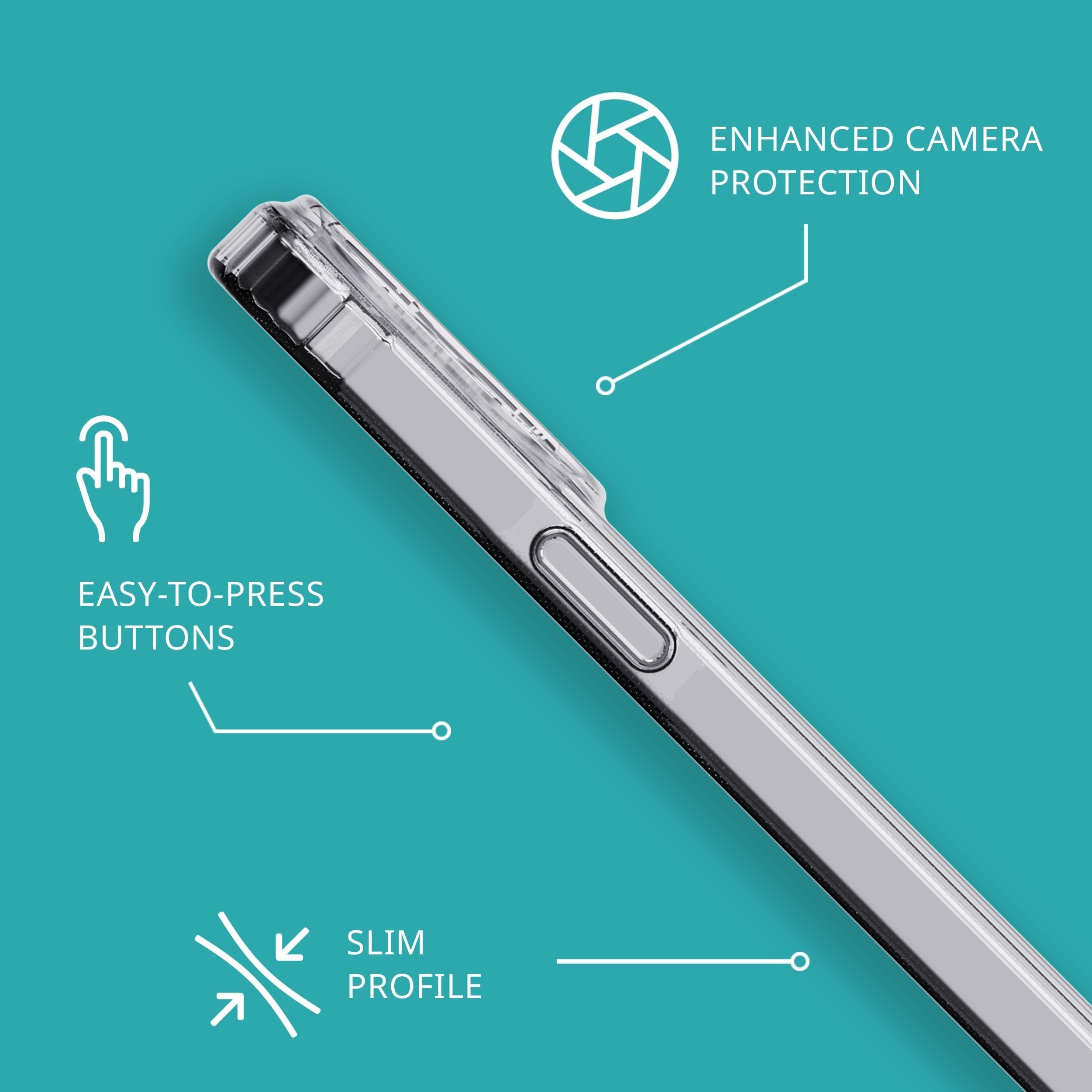 Foto 6 pulgar | Funda Tech21 Evo Clear Para Iphone 15 - Transparente - Venta Internacional.