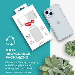 Foto 7 | Funda Tech21 Evo Clear Para Iphone 15 - Transparente - Venta Internacional.