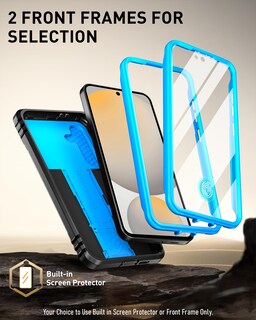 Foto 6 | Funda Poetic Revolution Para Samsung Galaxy S24 Fe 5g 2024, Color Azul Claro - Venta Internacional.