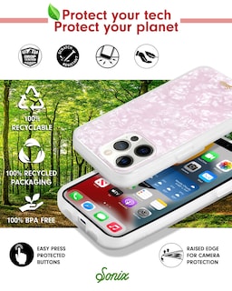 Foto 3 | Funda De Teléfono Sonix Para Iphone 13 Pro Max/12 Pro Max Rosa - Venta Internacional.