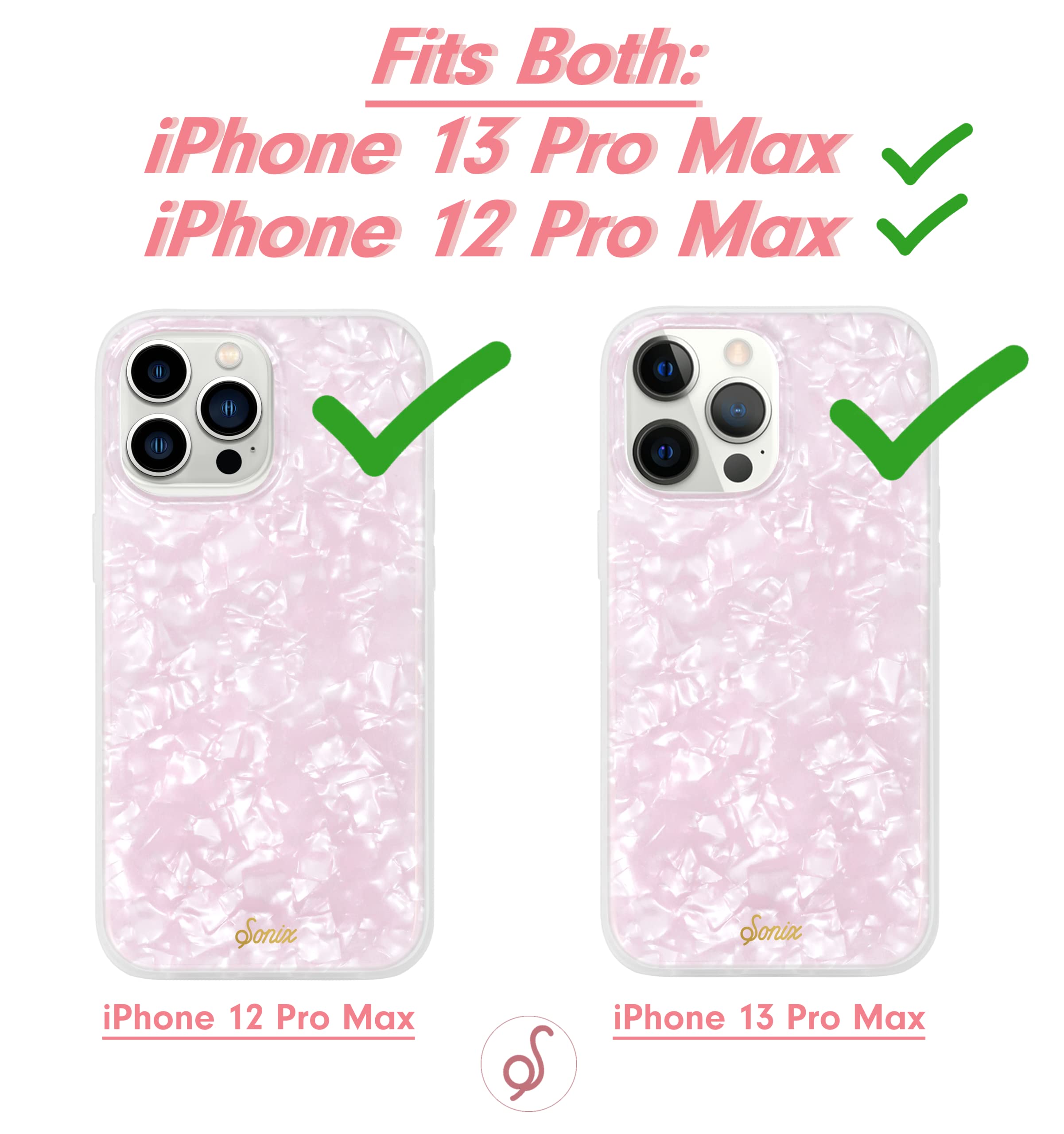 Foto 7 pulgar | Funda De Teléfono Sonix Para Iphone 13 Pro Max/12 Pro Max Rosa - Venta Internacional.
