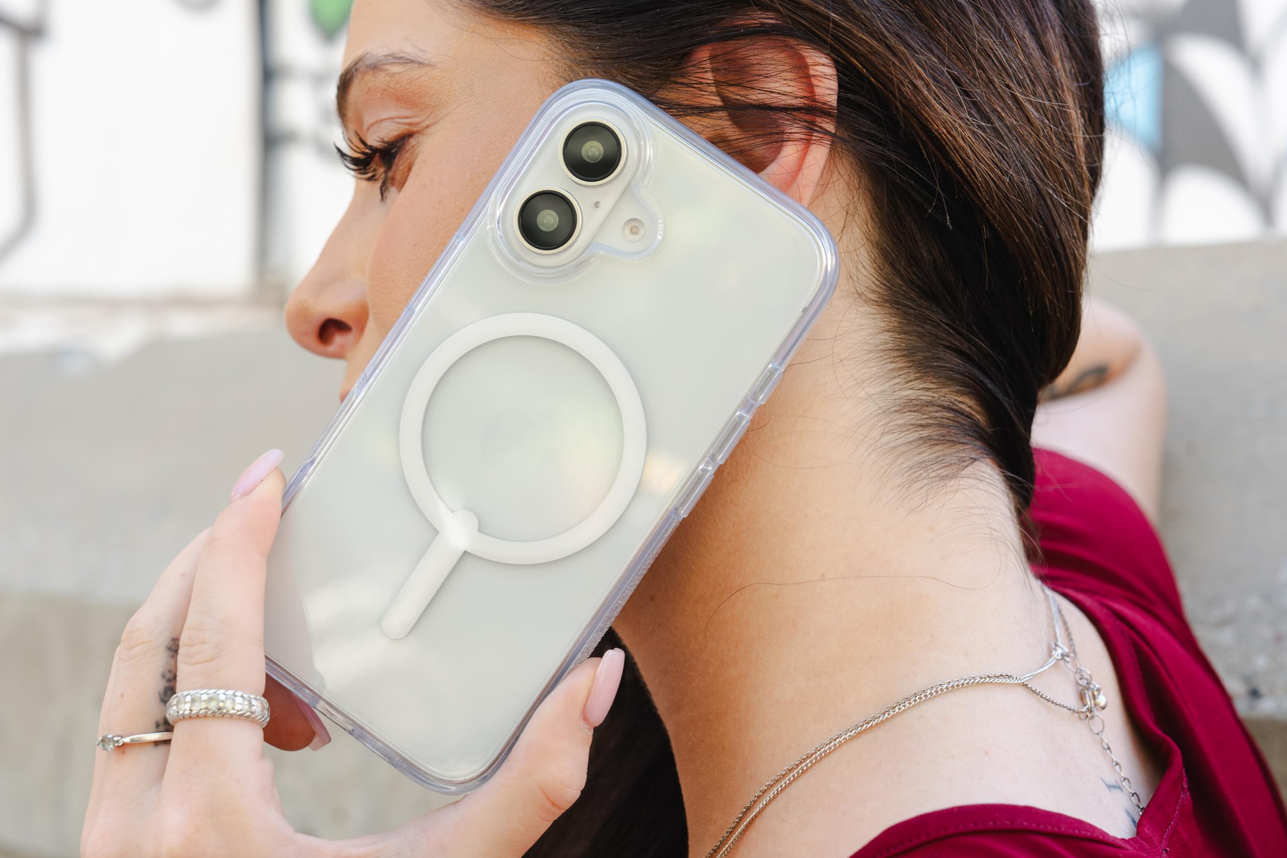 Foto 6 | Funda Zagg Crystal Palace Snap Para Iphone 16, Transparente - Venta Internacional.