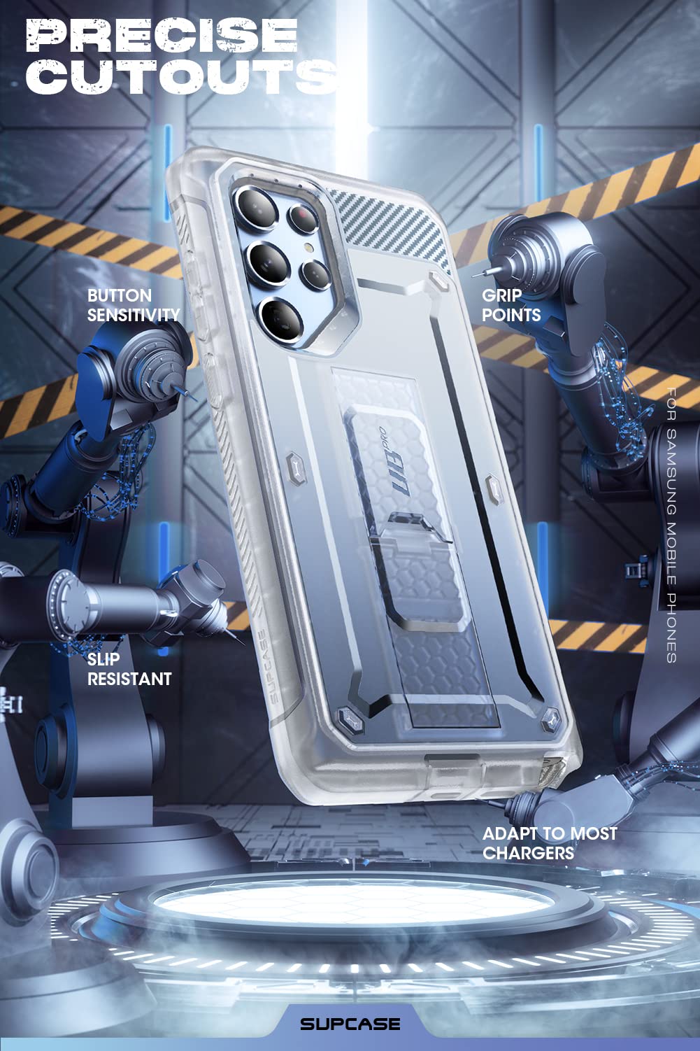Foto 8 pulgar | Funda Supcase Unicorn Beetle Pro Para Samsung Galaxy S22 Ultra - Venta Internacional.
