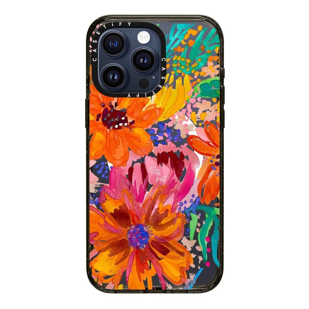 Foto 3 pulgar | Funda Para Teléfono: Tify Impact Para Iphone 15 Pro Max, Color Negro Transparente - Venta Internacional.