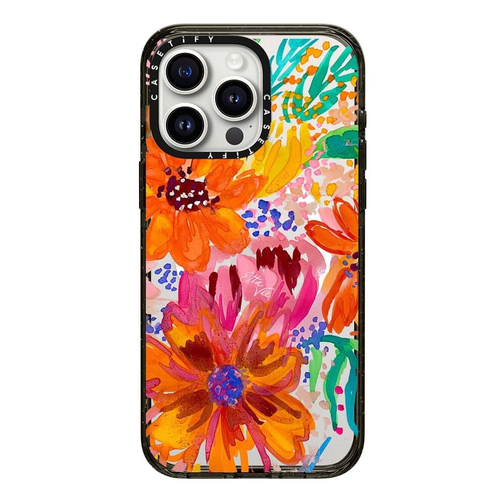 Foto 4 pulgar | Funda Para Teléfono: Tify Impact Para Iphone 15 Pro Max, Color Negro Transparente - Venta Internacional.