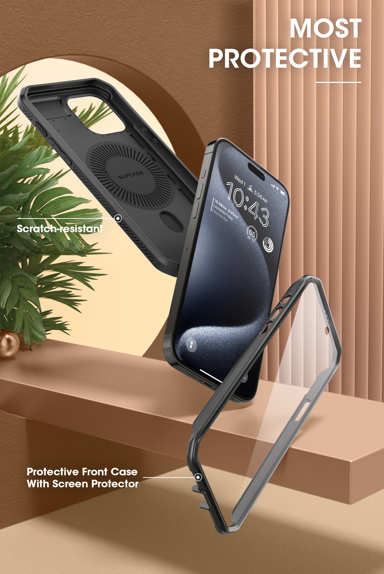 Foto 7 pulgar | Funda Para Teléfono Supcase Unicorn Beetle Pro Mag Iphone 15 Pro Max - Venta Internacional.