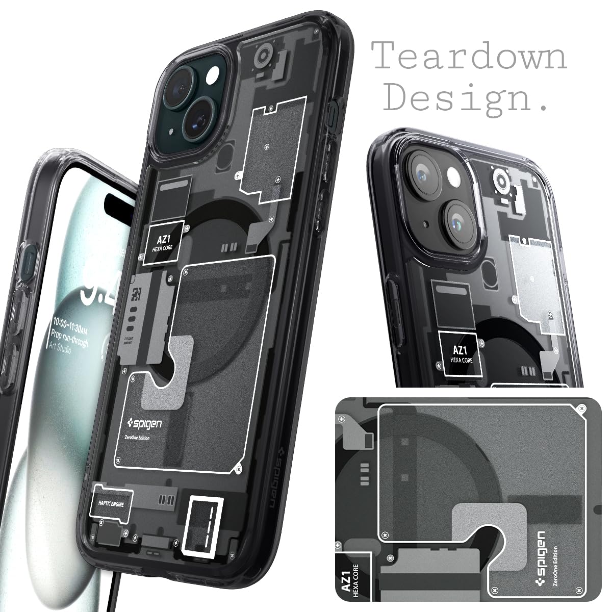 Foto 6 pulgar | Funda Spigen Ultra Hybrid Magfit Para Iphone 15 (2023) - Venta Internacional.