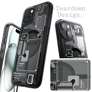 Foto 5 | Funda Spigen Ultra Hybrid Magfit Para Iphone 15 (2023) - Venta Internacional.