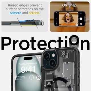 Foto 6 | Funda Spigen Ultra Hybrid Magfit Para Iphone 15 (2023) - Venta Internacional.