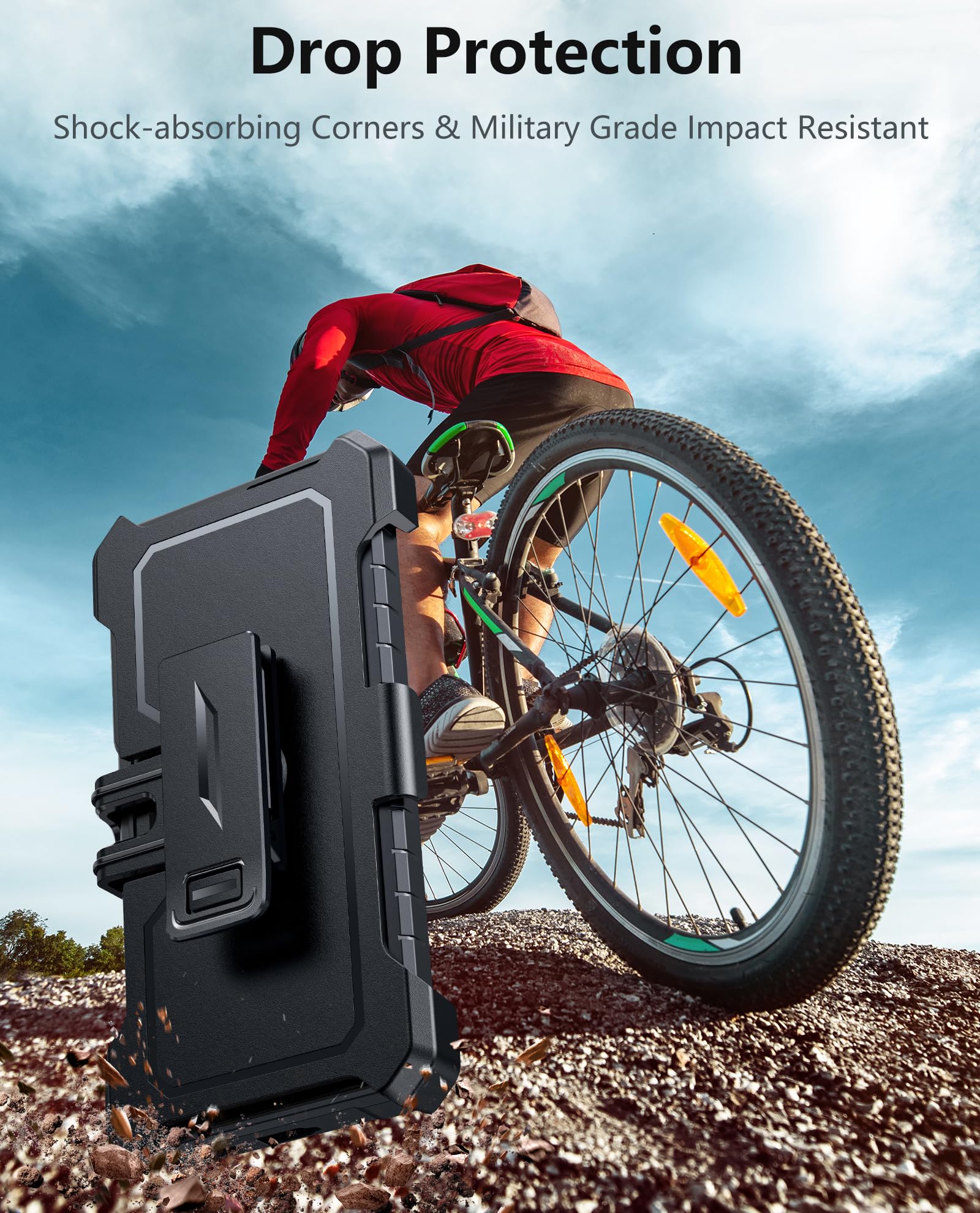 Foto 7 pulgar | Funda De Teléfono Fntcase Para Samsung Galaxy S21 Ultra 5g Negra - Venta Internacional.