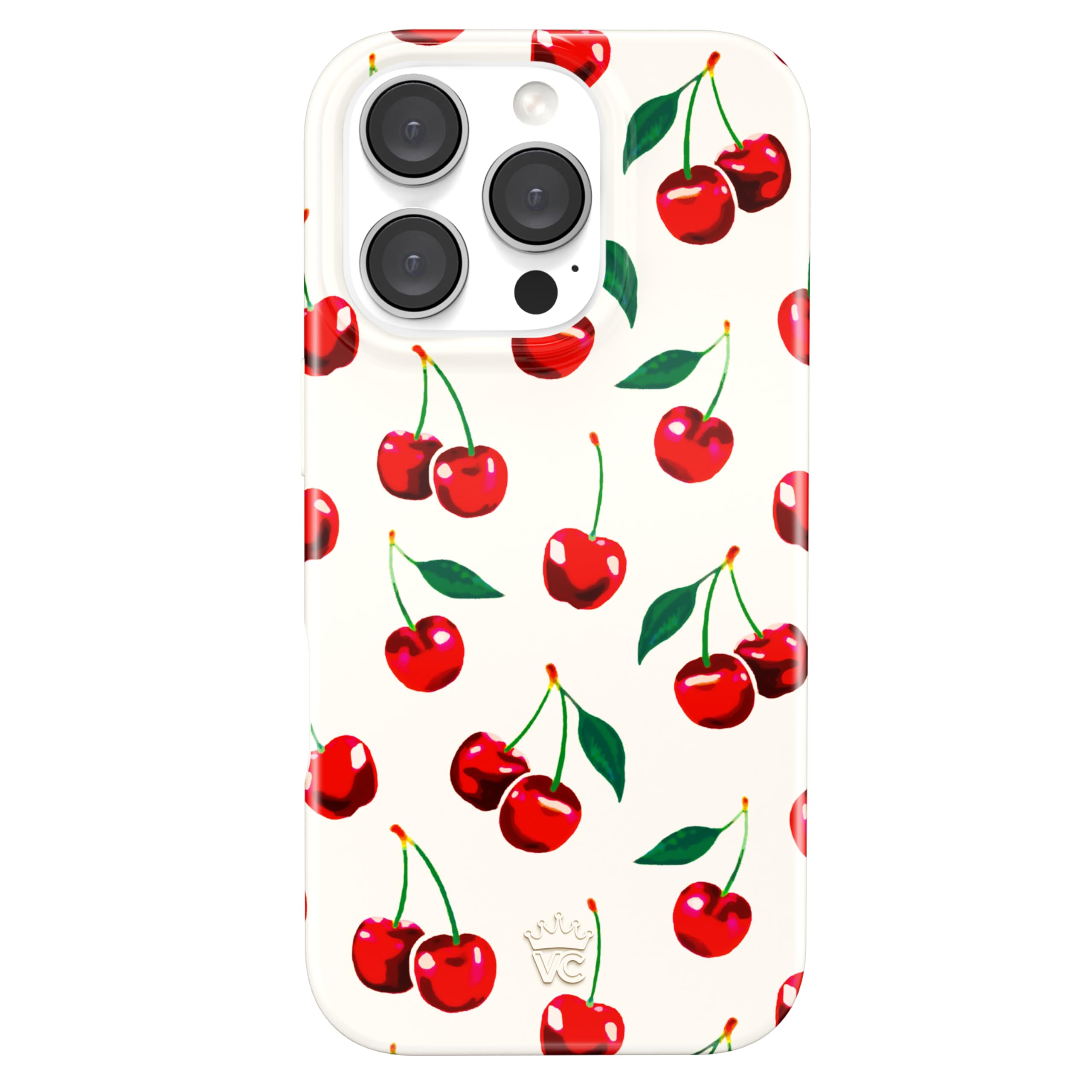 Funda De Teléfono Velvet Caviar Para Iphone 16 Pro, Color Rojo Cereza - Venta Internacional.