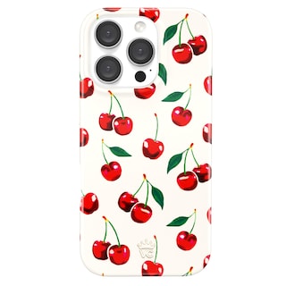 Foto 1 | Funda De Teléfono Velvet Caviar Para Iphone 16 Pro, Color Rojo Cereza - Venta Internacional.