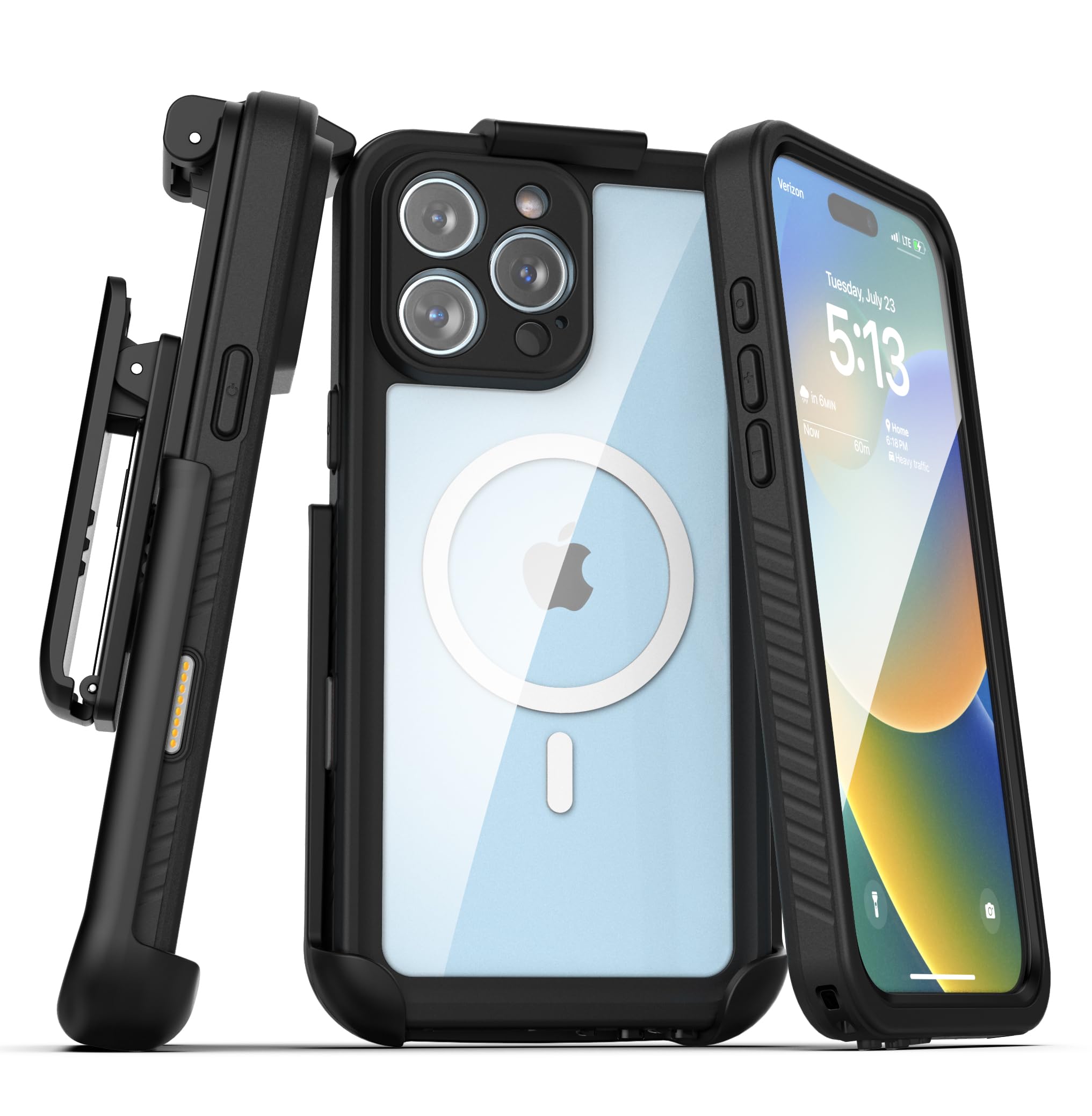 Funda De Cinturón Impermeable Para Iphone 16 Pro Con Magsafe - Venta Internacional.
