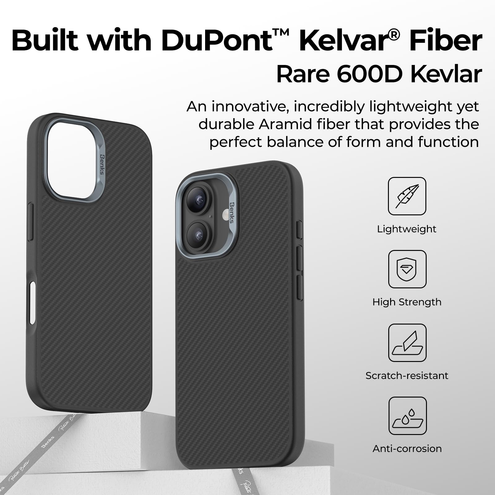 Foto 3 pulgar | Funda Benks Armorpro Para Iphone 16 Con Magsafe Military Grade - Venta Internacional.