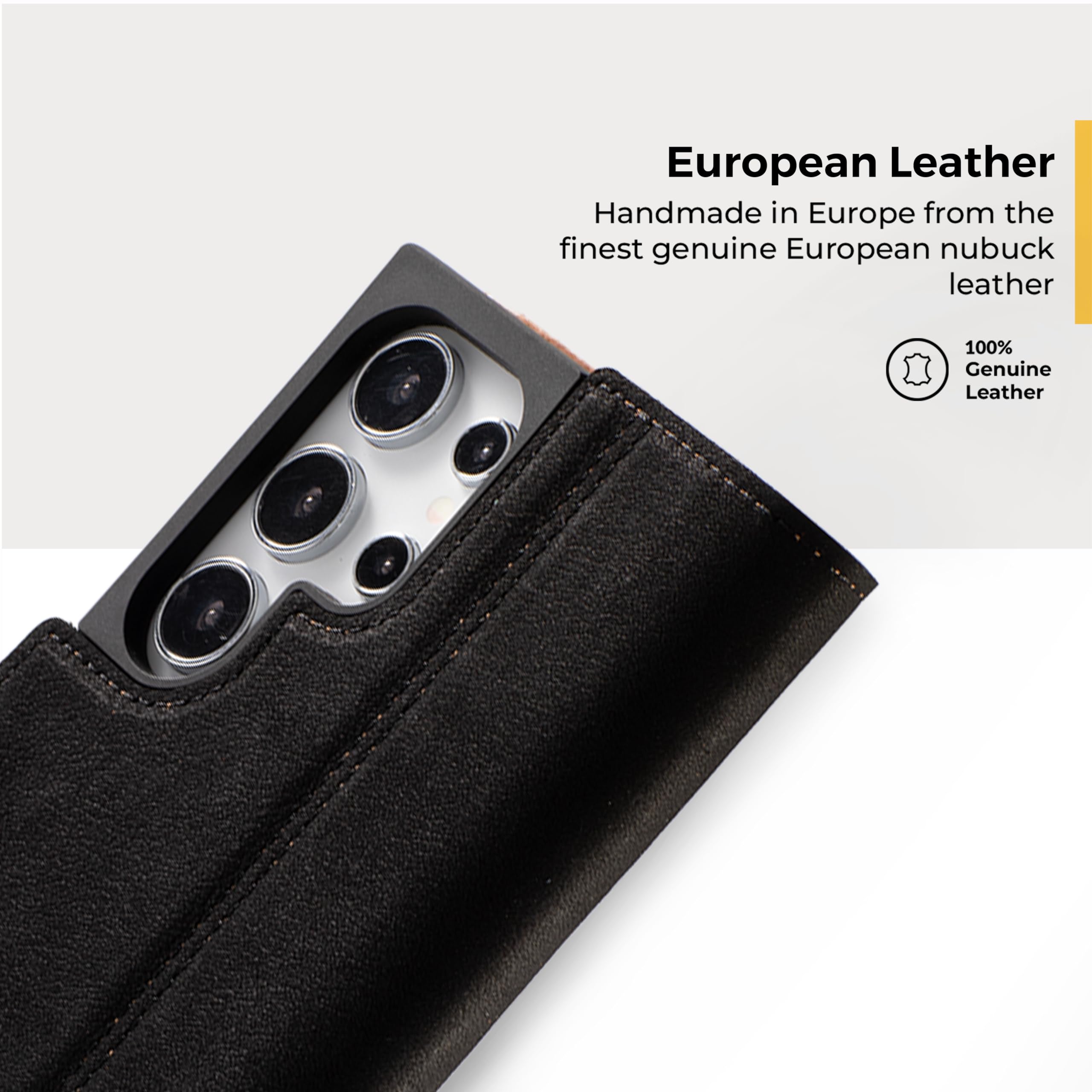 Foto 3 pulgar | Funda De Piel Tipo Cartera Para Teléfono Snakehive Para Samsung Galaxy S24 Ultra 5g - Venta Internacional.