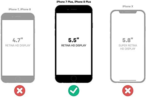 Foto 3 pulgar | Funda De Teléfono Otterbox Commuter Para Iphone 8 Plus Y 7 Plus - Venta Internacional.