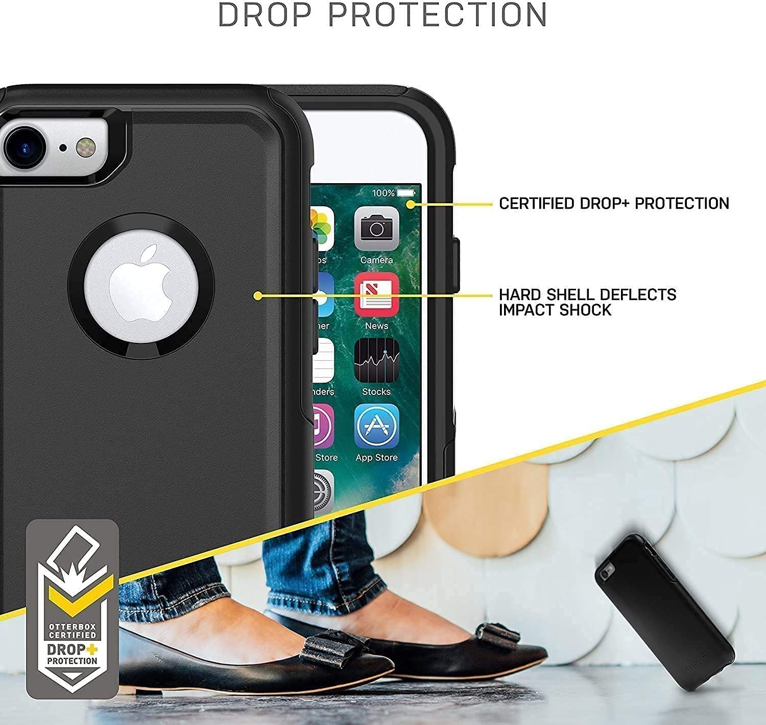 Foto 6 pulgar | Funda De Teléfono Otterbox Commuter Para Iphone 8 Plus Y 7 Plus - Venta Internacional.