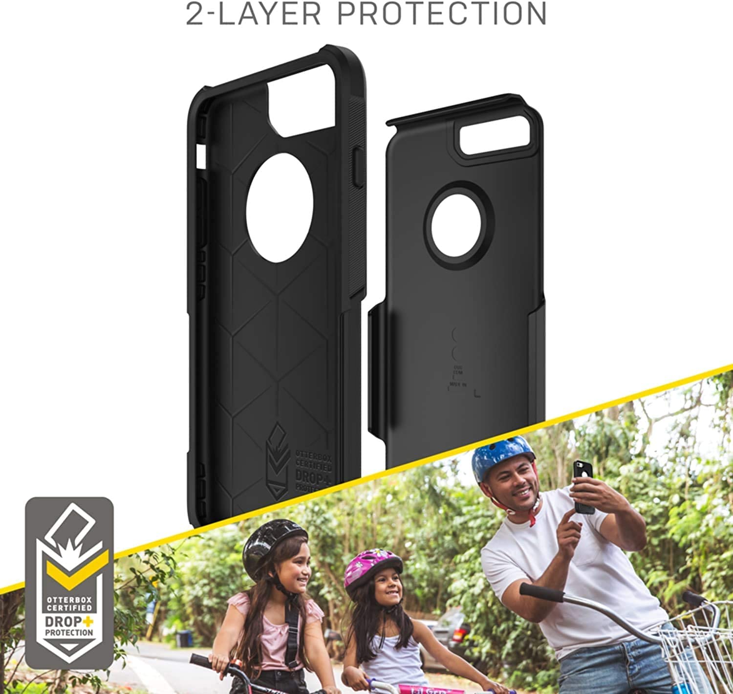 Foto 7 pulgar | Funda De Teléfono Otterbox Commuter Para Iphone 8 Plus Y 7 Plus - Venta Internacional.