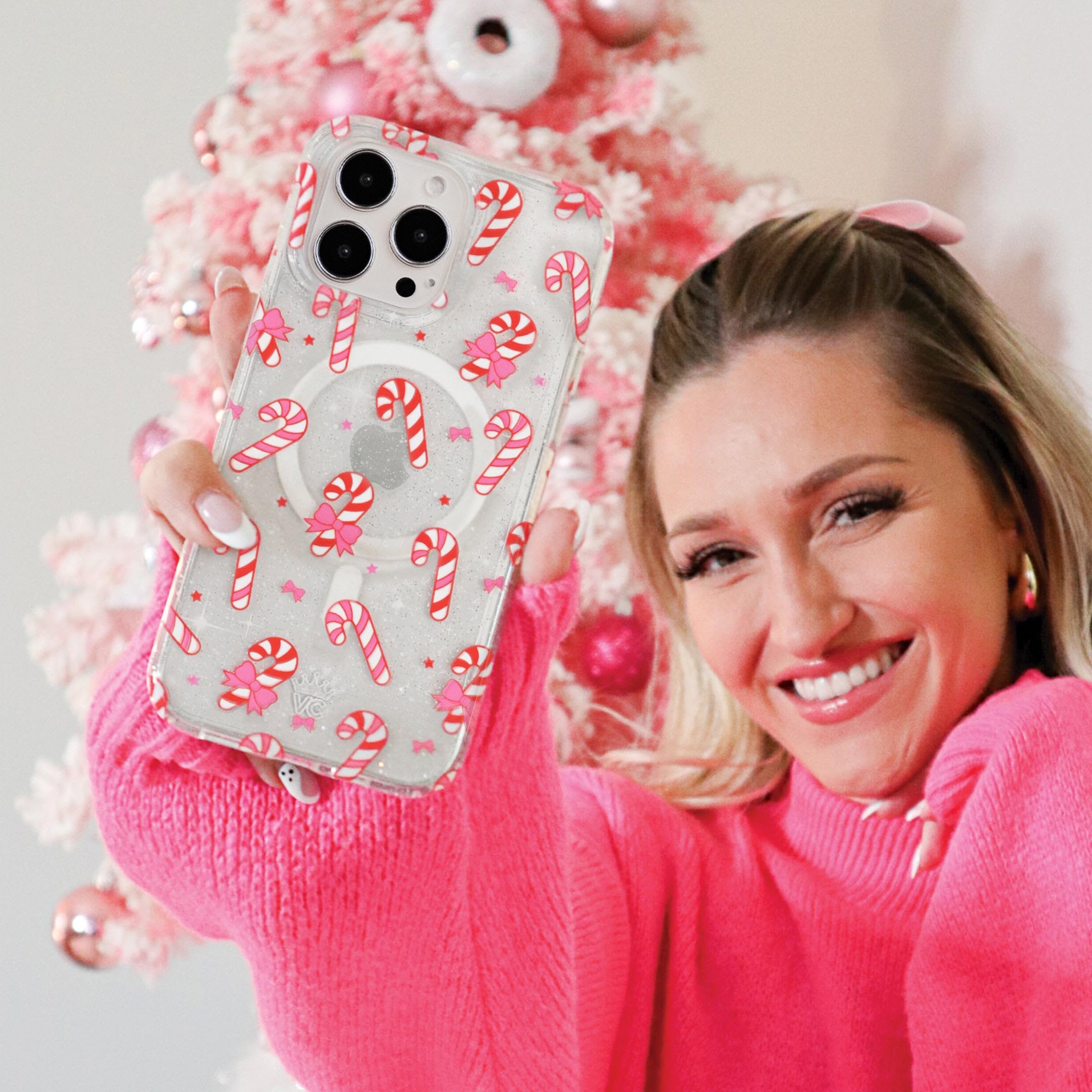 Foto 2 | Funda De Teléfono Velvet Caviar Para Iphone 14 Pro Max Christmas - Venta Internacional.