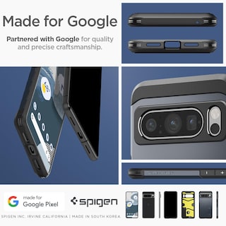 Foto 7 | Funda De Teléfono Spigen Tough Armor Para Pixel 8 Pro Con Soporte - Venta Internacional.