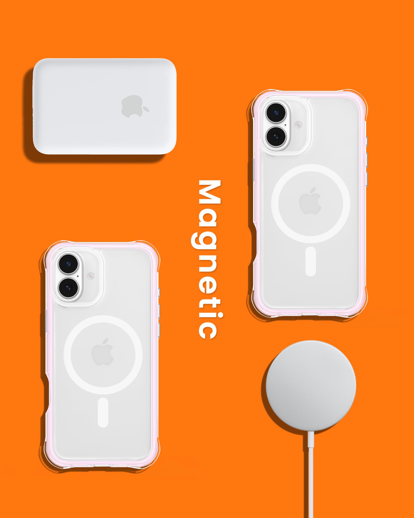 Foto 8 pulgar | Funda De Teléfono Ornarto Air Para Iphone 16 Plus Transparente Con Magsafe - Venta Internacional.