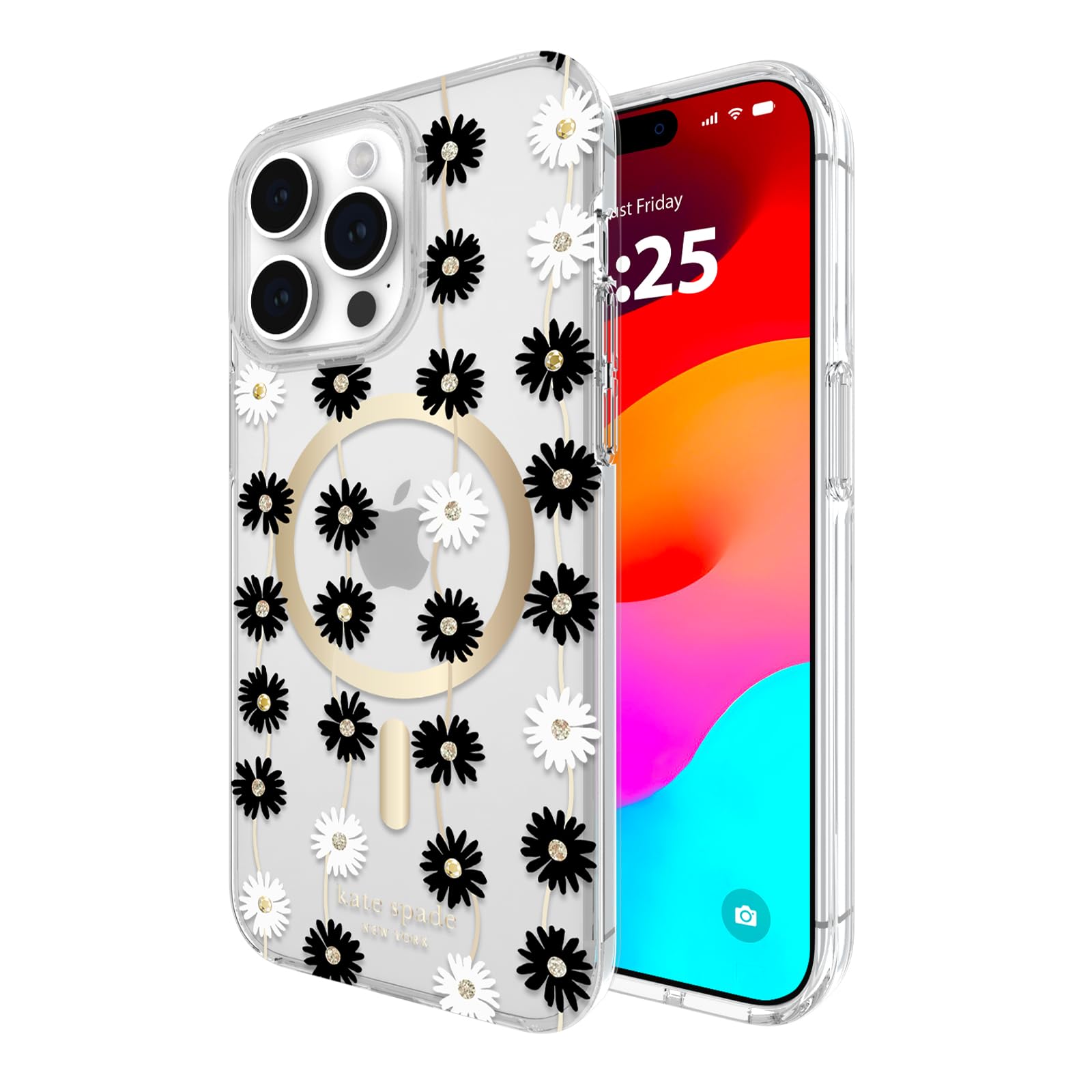 Foto 1 | Funda De Teléfono Kate Spade New York Para Iphone 15 Pro Max Daisy Chain - Venta Internacional.