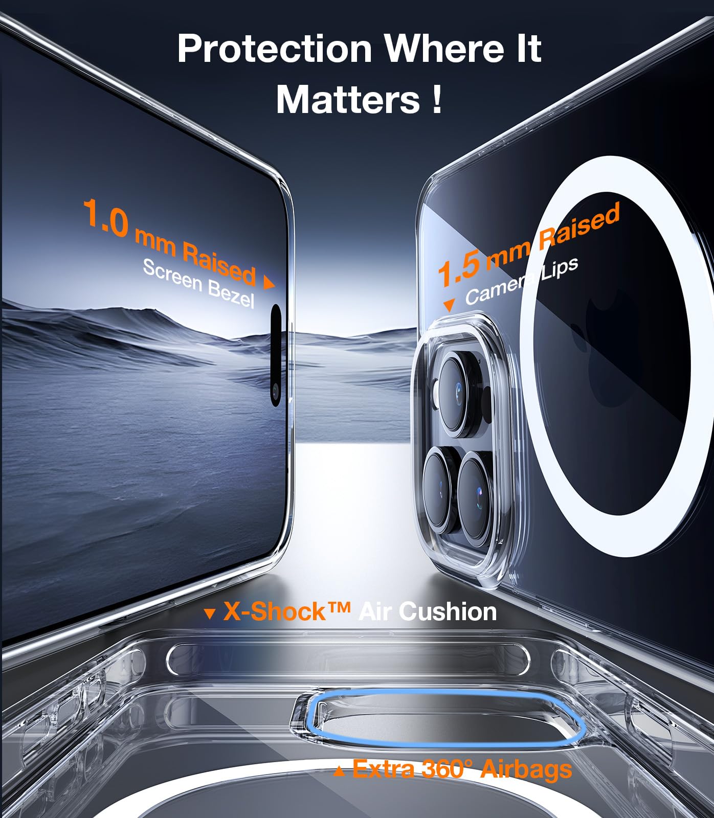 Foto 6 pulgar | Funda Para Teléfono Torras Strong Magnetic Stand Iphone 15 Pro Max - Venta Internacional.