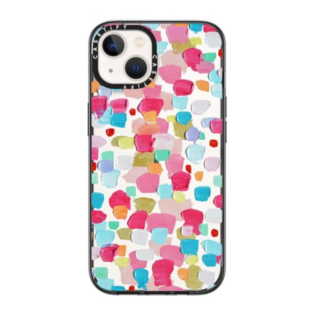 Foto 2 pulgar | Funda Para Teléfono Casetify Compact Iphone 13 Magenta Confeti - Venta Internacional.