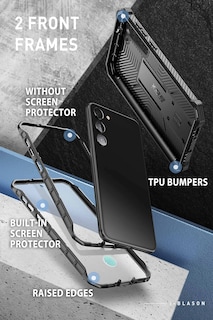 Foto 3 | Funda I-blason Armorbox Para Samsung Galaxy S23 Con Soporte Negro - Venta Internacional.