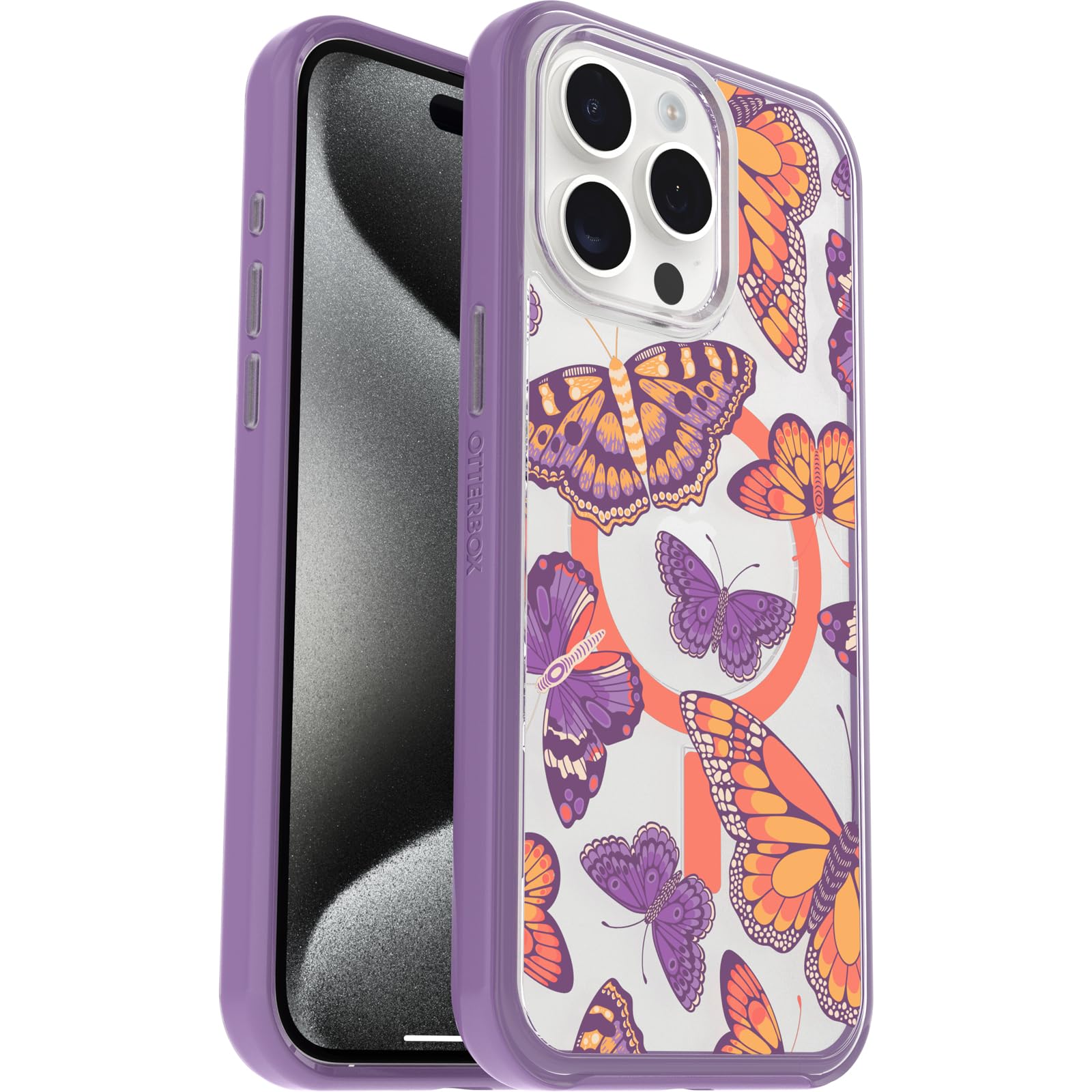 Foto 6 pulgar | Funda Otterbox Symmetry Series Clear Para Iphone 15 Pro Max - Venta Internacional.