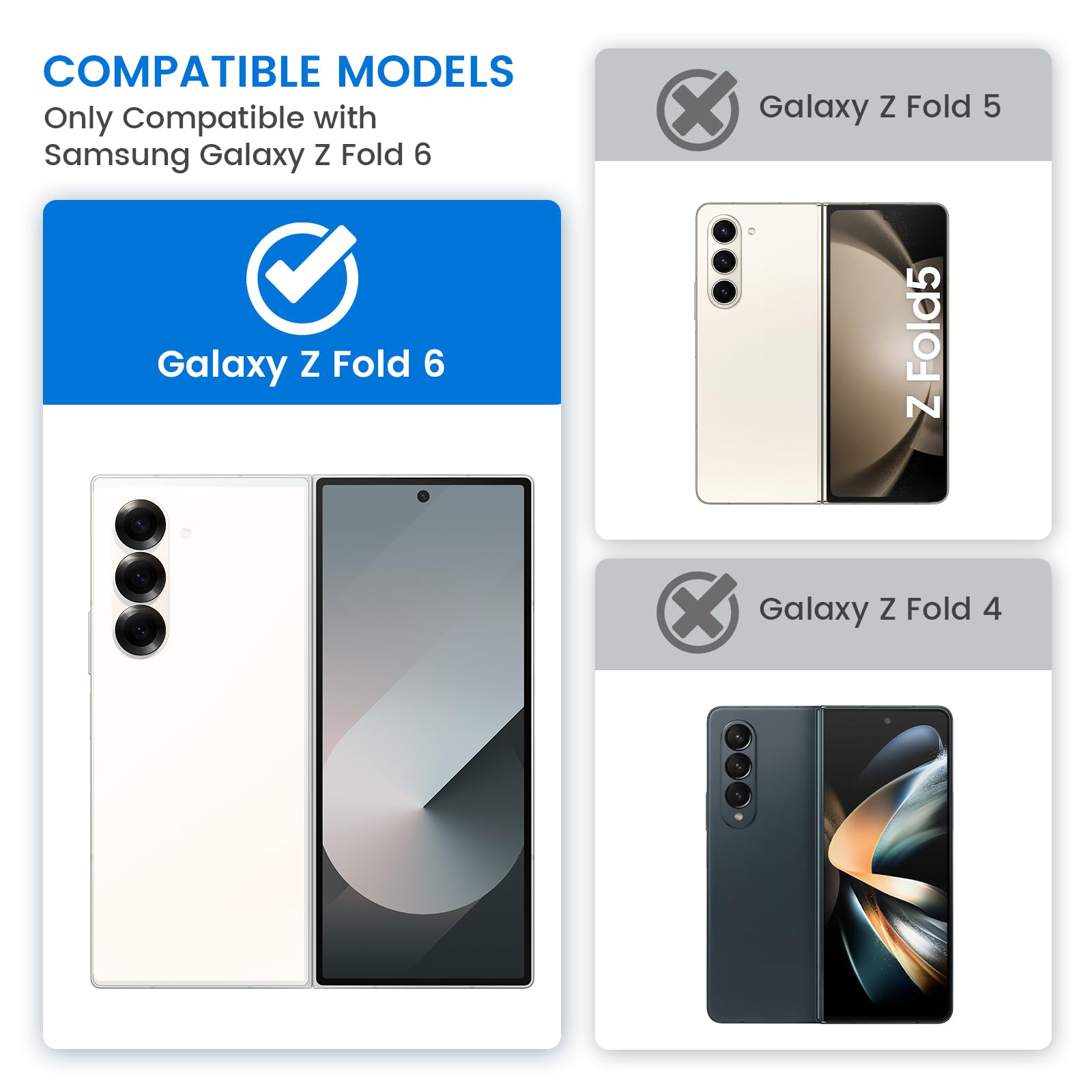 Foto 3 pulgar | Funda Vego Con Soporte, Soporte Magnético Con Anillo De 360° Para Galaxy Z Fold 6, Naranja - Venta Internacional.