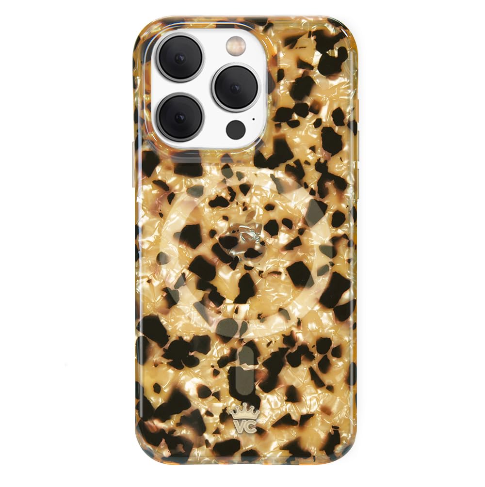 Funda De Teléfono Velvet Caviar Tortoise Shell Para Iphone 15 Pro - Venta Internacional.