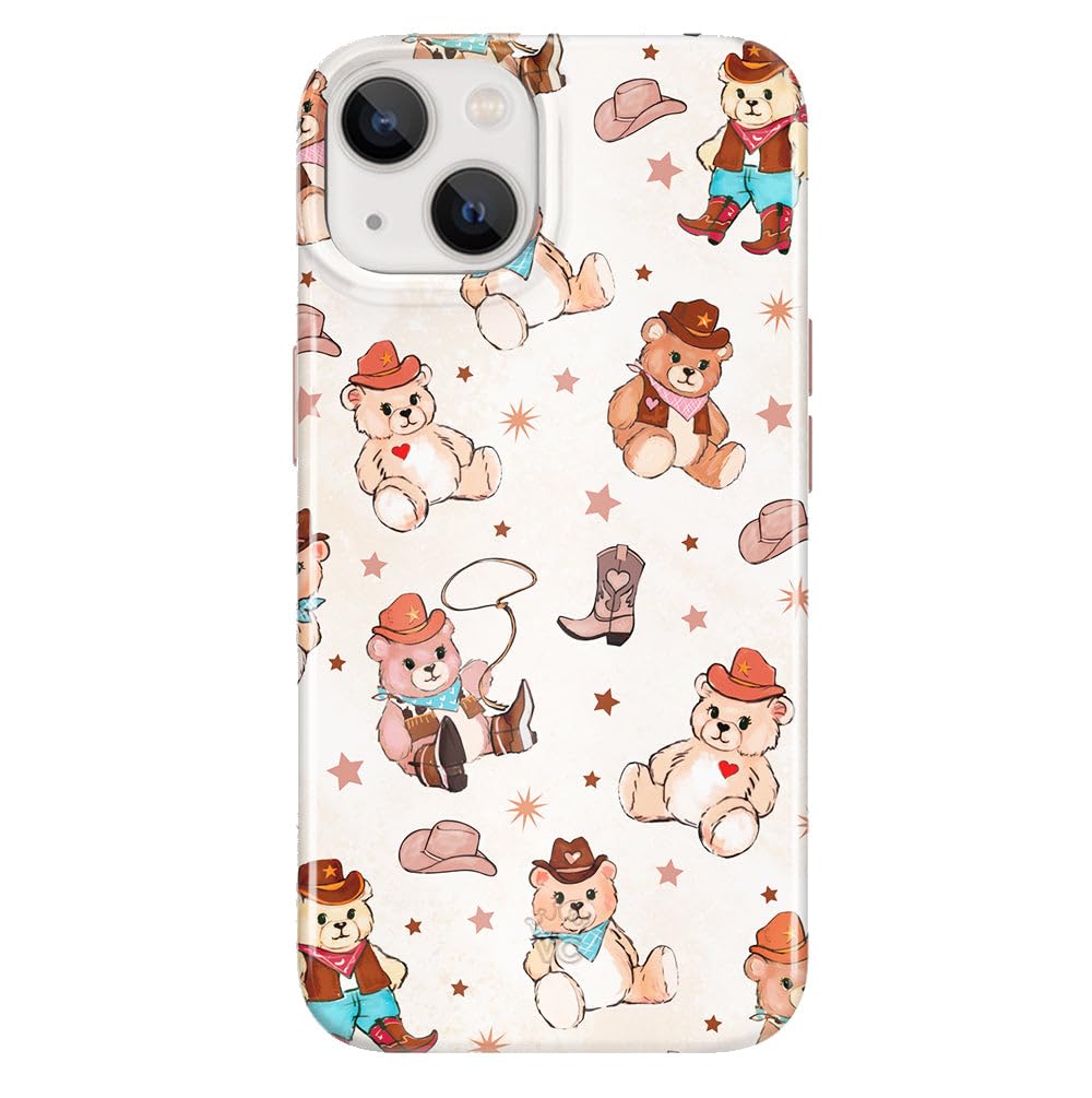 Funda De Teléfono Velvet Caviar Cowboy Teddy Bear Iphone 13 Mini - Venta Internacional.