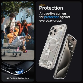 Foto 4 | Funda Para Teléfono Spigen Ultra Hybrid Magfit Iphone 15 Pro 2023 - Venta Internacional.