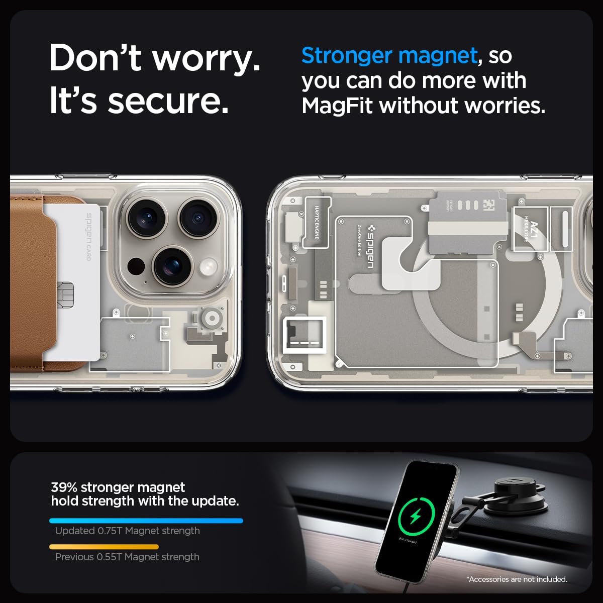 Foto 6 pulgar | Funda Para Teléfono Spigen Ultra Hybrid Magfit Iphone 15 Pro 2023 - Venta Internacional.