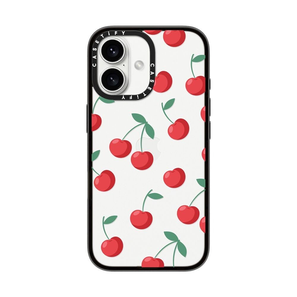 Foto 2 pulgar | Funda De Teléfono Casetify Compact Para Iphone 16 Cherries - Venta Internacional.