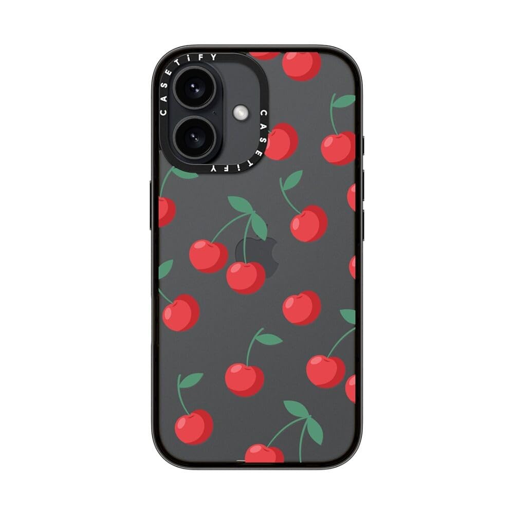 Foto 6 pulgar | Funda De Teléfono Casetify Compact Para Iphone 16 Cherries - Venta Internacional.