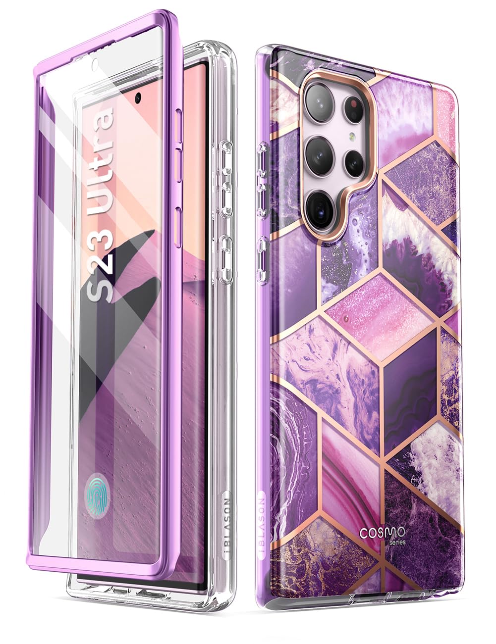Foto 2 pulgar | Funda I-blason De La Serie Cosmo Para Samsung Galaxy S23 Ultra 5g - Venta Internacional.