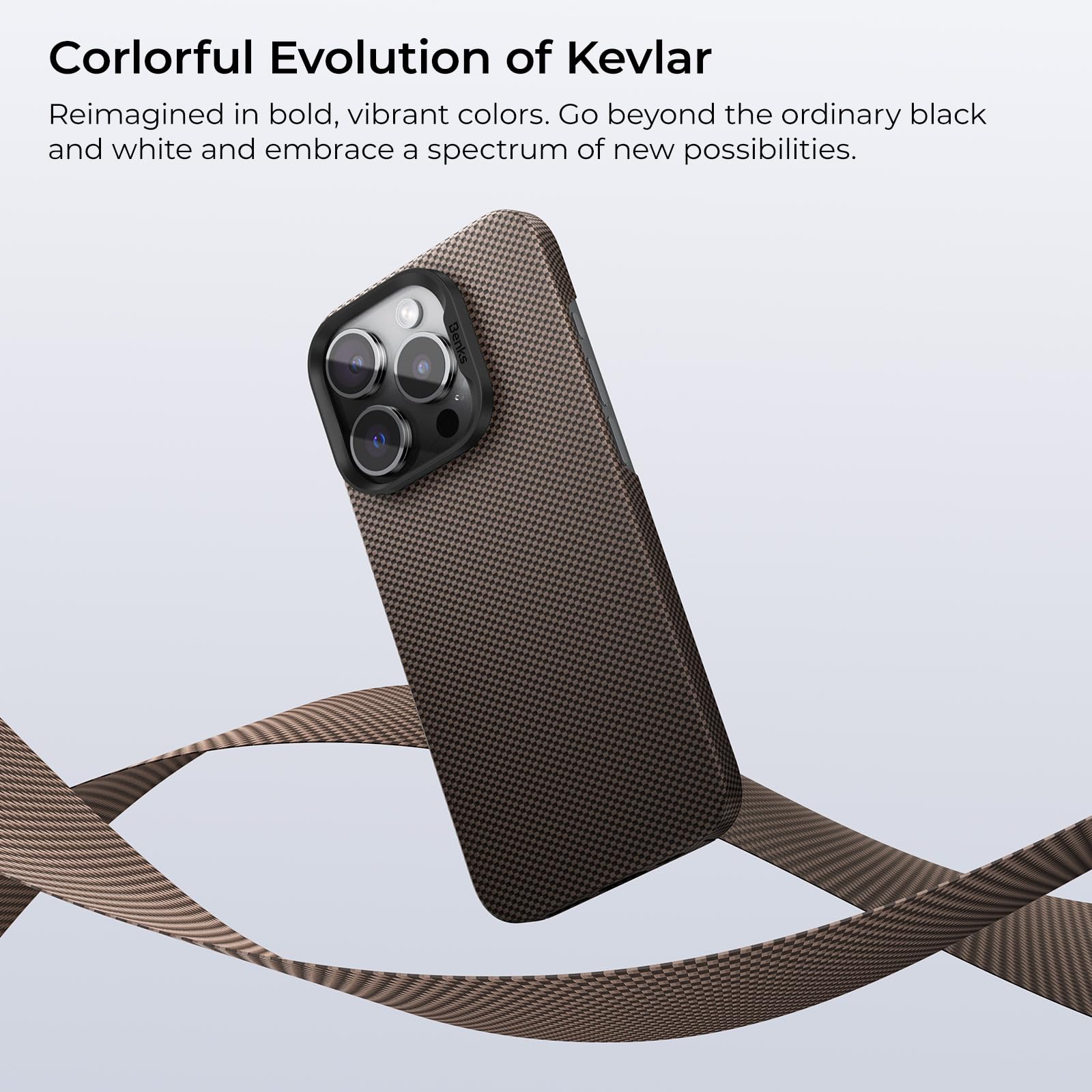 Foto 7 pulgar | Funda Benks Para Iphone 16 Pro Max Armortint Armorair Gold - Venta Internacional.
