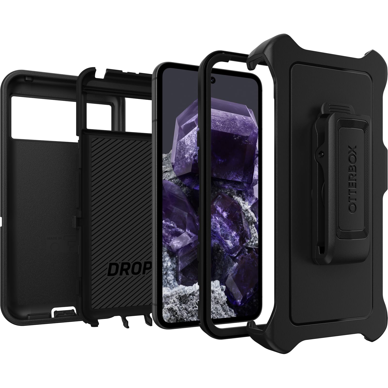 Foto 6 | Funda Otterbox Google Pixel 8 Defender Series Negra - Venta Internacional.