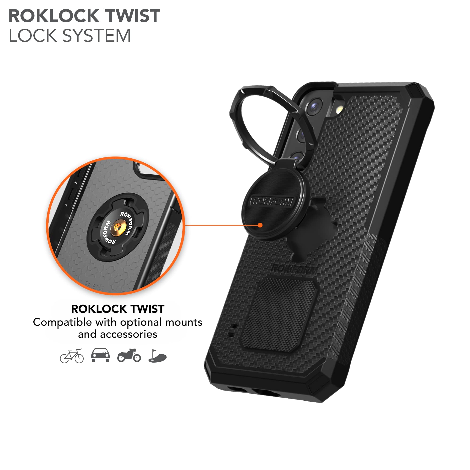 Foto 6 | Funda Rokform Rugged Series Para Galaxy S22 Plus Con Cierre Magnético - Venta Internacional.