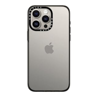 Foto 1 | Funda De Teléfono Casetify Compact Para Iphone 15 Pro Max, Color Negro Transparente - Venta Internacional.