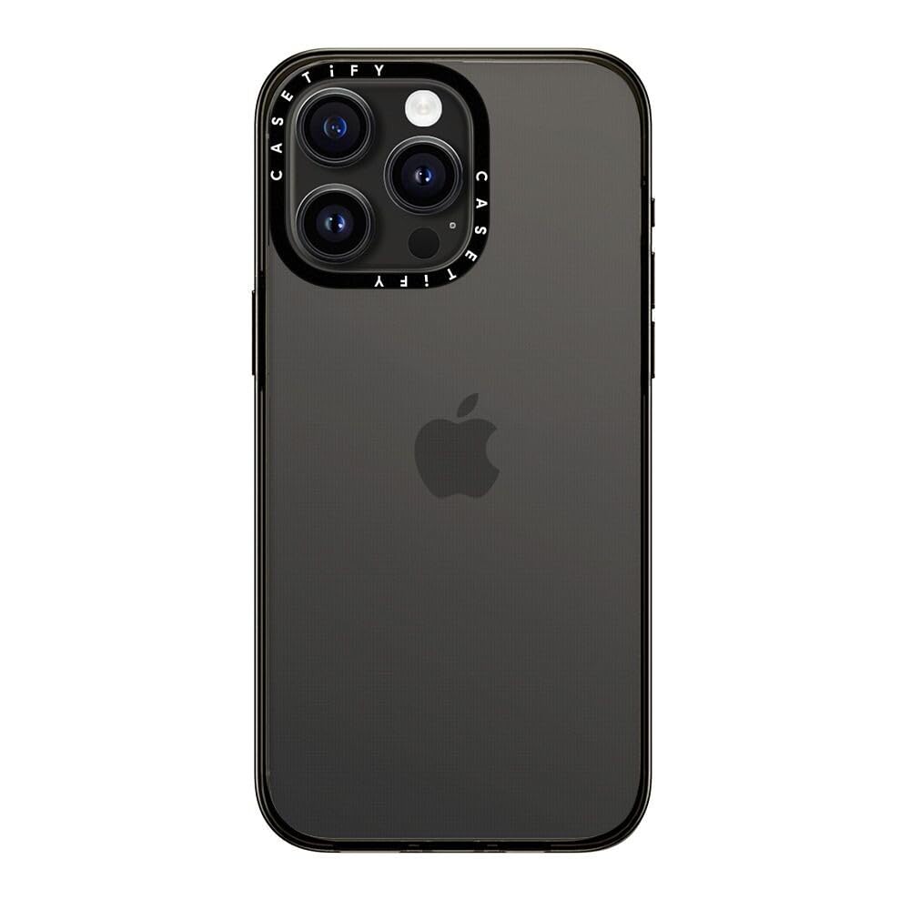 Foto 5 pulgar | Funda De Teléfono Casetify Compact Para Iphone 15 Pro Max, Color Negro Transparente - Venta Internacional.