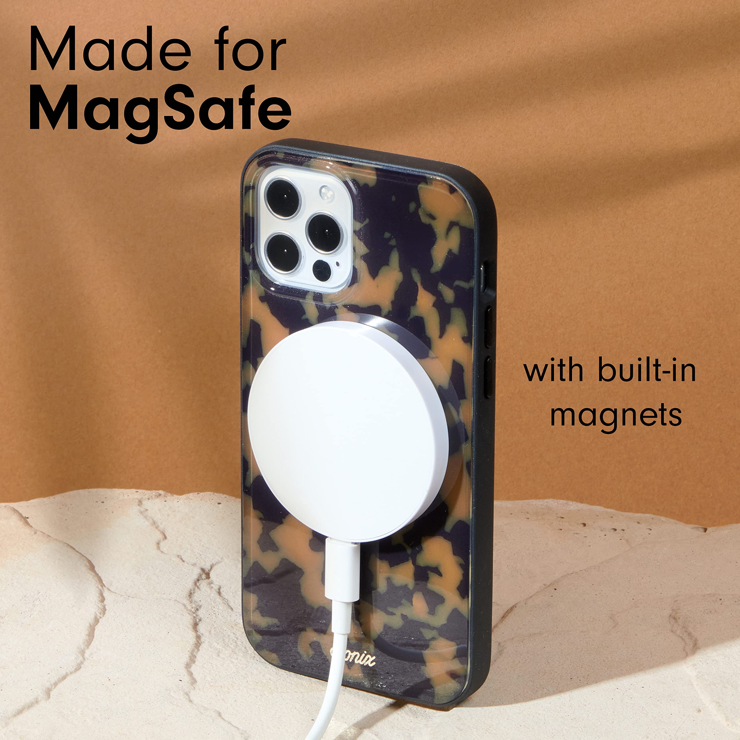 Foto 3 pulgar | Funda Sonix Para Iphone 12/iphone 12 Pro, Color Marrón Tortuga - Venta Internacional.
