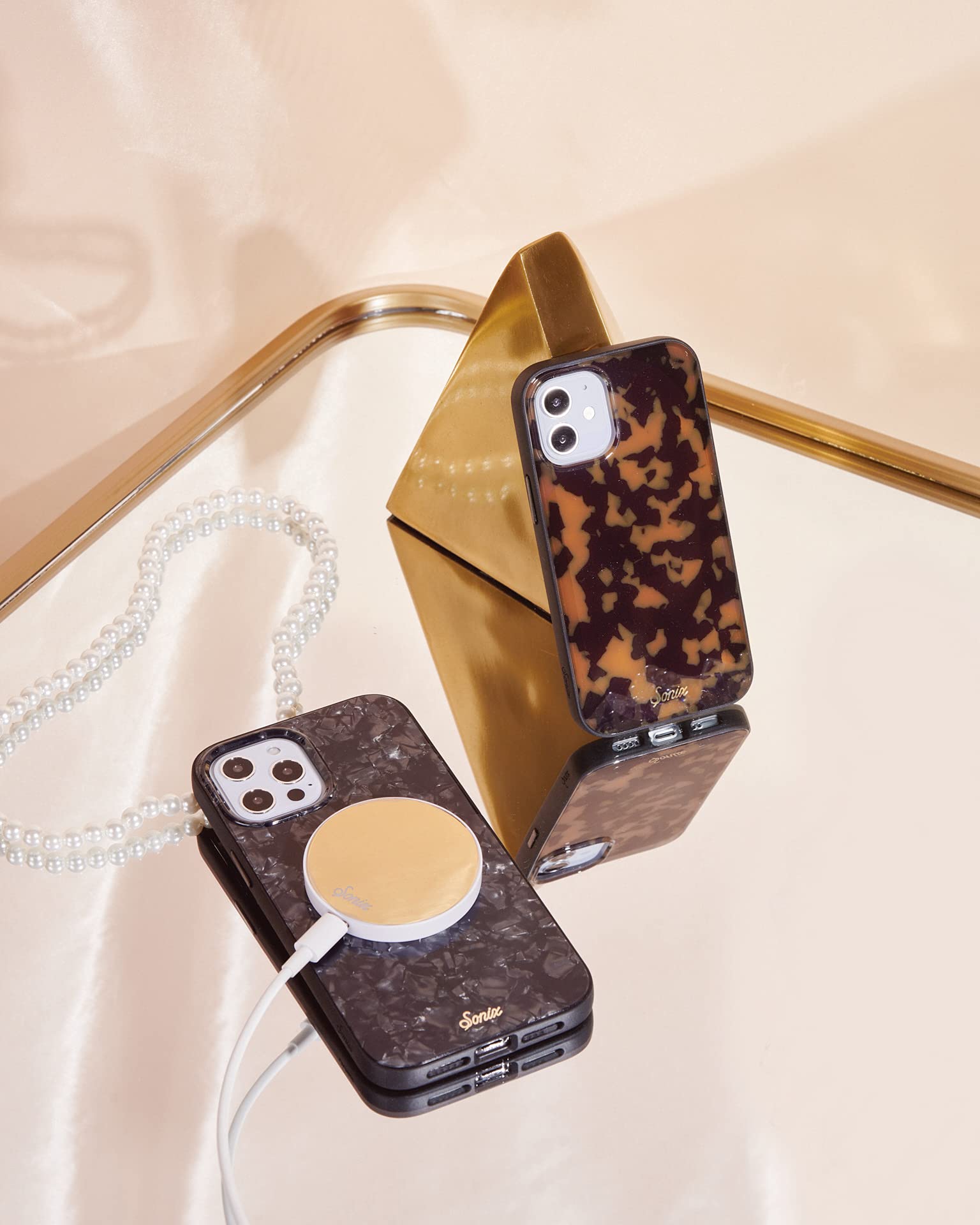 Foto 5 | Funda Sonix Para Iphone 12/iphone 12 Pro, Color Marrón Tortuga - Venta Internacional.