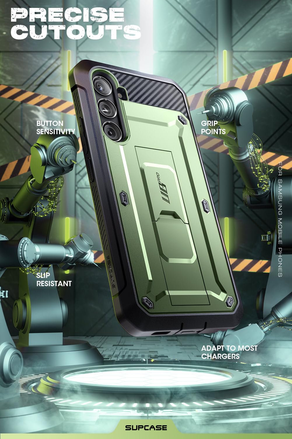 Foto 7 pulgar | Funda De Teléfono Supcase Unicorn Beetle Pro Para Samsung Galaxy S23 Fe - Venta Internacional.